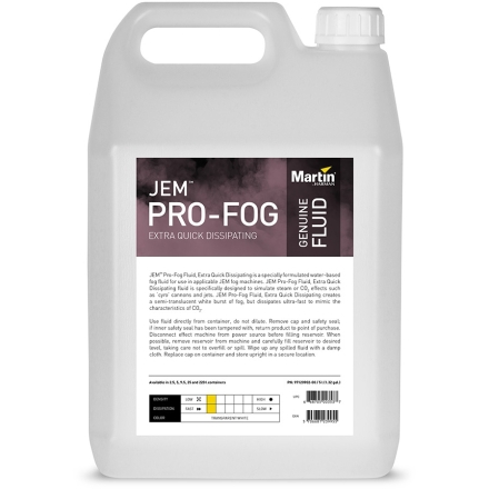 JEM Pro-Fog Fluid Extra Quick Dissipating