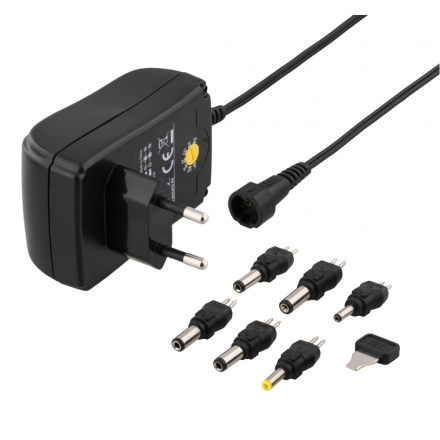3-12V DC 1,5A Ntadapter stllbar