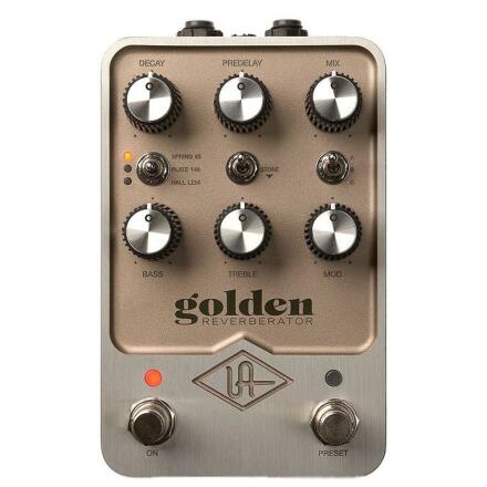 Golden Reverb Pedal