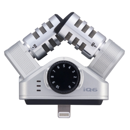 ZOOM  iQ6 StereoMik fr iPhone/iPad lightning